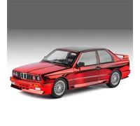 AMYALIN Modellino Pressofuso Auto in Scala 1:24 per BMW M3 E30 1988 Modelli di Auto Sportive in Lega Pressofusi Collezioni in Metallo(F)
