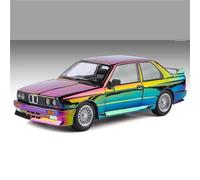 AMYALIN Modellino Pressofuso Auto in Scala 1:24 per BMW M3 E30 1988 Modelli di Auto Sportive in Lega Pressofusi Collezioni in Metallo(E)