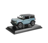 AMYALIN Modellino Pressofuso Auto in Scala 1:24 per Ford per Bronco per Badlands 2021 Modellino di Auto da Collezione in Metallo Pressofuso Statico(Blu)