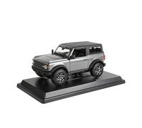 AMYALIN Modellino Pressofuso Auto in Scala 1:24 per Ford per Bronco per Badlands 2021 Modellino di Auto da Collezione in Metallo Pressofuso Statico(Grey)