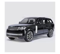 AMYALIN Modellino Pressofuso Auto in Scala 1:24 per Land per Rover per Range per Rover per SV 2022 Ornamenti per Modellini di Auto in Lega Pressofusa(Nero)