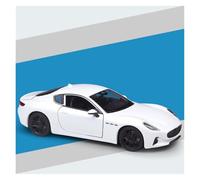 AMYALIN Modellino Pressofuso Auto in Scala 1:24 per Maserati per Granturismo per Folgore 2023 Collezione di Modellini di Auto in Lega Pressofusa(Bianco)
