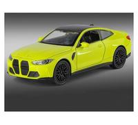 AMYALIN Modellino Pressofuso Auto in Scala 1:32 per BWM M4 Modellino di Auto in Lega Pressofusa da Collezione(Verde)