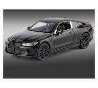 AMYALIN Modellino Pressofuso Auto in Scala 1:32 per BWM M4 Modellino di Auto in Lega Pressofusa da Collezione(Nero)