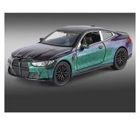 AMYALIN Modellino Pressofuso Auto in Scala 1:32 per BWM M4 Modellino di Auto in Lega Pressofusa da Collezione(Viola)