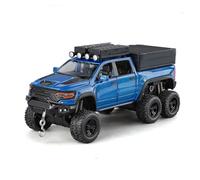 AMYALIN Modellino Pressofuso Auto in Scala 1:32 per Dodge per Tyrannosaurus per Rex Modellino Auto in Lega di Metallo Pressofuso(Blu)