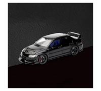 AMYALIN Modellino Pressofuso Auto in Scala 1:32 per Mitsubishi per Lancer per Evolution per Ninth Modellino di Auto in Lega Pressofusa per Esterni Collezione Hobby(Nero)