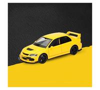AMYALIN Modellino Pressofuso Auto in Scala 1:32 per Mitsubishi per Lancer per Evolution per Ninth Modellino di Auto in Lega Pressofusa per Esterni Collezione Hobby(Giallo)
