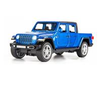 AMYALIN Modellino Pressofuso Auto in Scala 1:32 per Wrangler per Jeep Modello in Lega Metallica Pressofusa(Blu)