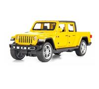 AMYALIN Modellino Pressofuso Auto in Scala 1:32 per Wrangler per Jeep Modello in Lega Metallica Pressofusa(Giallo)
