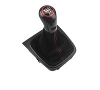 AMYALIN Pomello Del Cambio Auto Per Golf 6 A6 MK6 Per GTI Per GTD R20 2009-2013 Pomello Del Cambio, Cuffia Della Leva Del Cambio Impugnatura Accessori(For 6 Speed,B)
