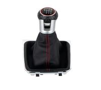 AMYALIN Pomello Del Cambio Auto Per VW Per Golf 7 Mk7 Per GTI Per GTD 2013-2018 Pomello Del Cambio Manuale A 5/6 Marce Impugnatura Accessori(For 6 Speed)