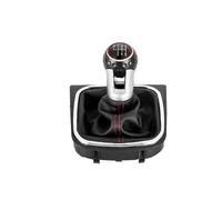 AMYALIN Pomello Del Cambio Auto Per VW Per Golf MK6 Per GTI Per GTD R20 2004-2013 Copertura Per Pomello Del Cambio Manuale A 5/6 Marce Impugnatura Accessori(For 6 Speed)