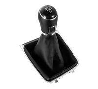 AMYALIN Pomello Del Cambio Auto Per VW Per Golf MK7 Per GTI Per GTD R 2013-2017 Pomello Del Cambio Per Auto Con Guida A Sinistra Impugnatura Accessori(For 5 Speed,A)