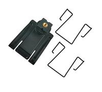 Amykite Hot Shoe Mount Adapter, Hot Shoe Mount con filettatura da 1/4", per S ony, per S aramonic, per microfoni wireless Boya, può essere collegato ai supporti Cold Shoe di videocamere, DSLR