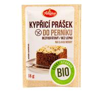 Amylon - Lievito in polvere per pan di zenzero senza glutine BIO, 18 g Certificato *CZ-BIO-001