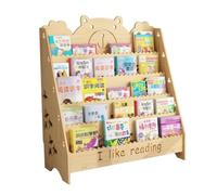 AMYSTY Libreria Scaffale per Libri Scaffale Per Libri A 5 Livelli, Libreria In Legno, Per, Organizer Per, Per La Casa, Soggiorno, Camera Da Letto Dormitorio Salvaspazio(80 * 32 * 90cm)