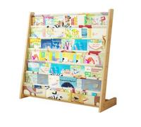 AMYSTY Libreria Scaffale per Libri Scaffale Per Libri A 6 Livelli Libreria In Legno Espositore Per Per Per Camera Da Letto Studio Soggiorno Aula Dormitorio Salvaspazio(75 * 79cm)