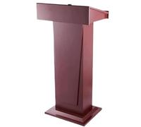 AMYSTY Podio Leggio Scuole Pulpito da Chiesa con Supporto A Doppio Strato, Leggii Portatili, per Podio, per Podi di Formazione per Riunioni Aziendali Presentazione(A)