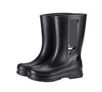 AMYSTY Stivali Pioggia Antiscivolo Stivali Da Pioggia Impermeabili Da Uomo, Con Tubo Centrale, Antiscivolo, Scarpe Da Cucina In Gomma For Esterni Stivali Impermeabile(Black,39)
