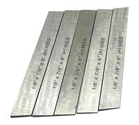 Amz499 - Set di 5 lame per tornio, 1/8" x 7/8" x 6", HSS M2 GRADE-Amz499