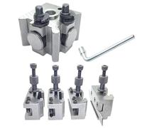 Amz915 - Set da 5 pezzi T51 per montante portautensili a cambio rapido per alesatura standard