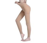 AMZAM® Calze a compressione medica per donne e uomini, punta aperta, opache, supporto forte da 15 a 20 mmHg, calze a compressione graduata, aiutano ad alleviare il gonfiore, edema, vene varicose