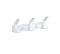 AMZBNEIDI Appendiabiti da parete in lega di alluminio | Multicolori dimensioni multiple for oggetti sospesi: pareti, porte, bagni(White,XS)