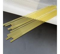 AMZBNEIDI Bastoncini Trasparenti in Acrilico, 100 Pezzi di Asta Rotonda acrilica Trasparente Colorata, Bastoncini acrilici for Cake Pops, Bastoncini acrilici for Cake Topper Piatti(Yellow,3x100mm)