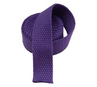 AMZBNEIDI Nastro in Cotone Pesante, Polyester Cotton Webbing Strap 38mm Wide 5-20 Yard Multicolor(Dark Purple,10 Yard)