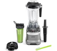 AMZCHEF Batidora de Vaso 2 in 1 con due contenitori di miscelazione, Frullatore Professionale ad alte prestazioni, 1800 Watt, 1,85 litri e 600 ml, blender professionale per smoothie con 6 lame