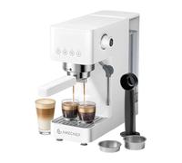 AMZCHEF CE-EM3131-WT Macchina da Caffè a Pistone (Bianco)