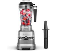 AMZCHEF Frullatore Tritatutto Multifunzione con 8 Velocità Selezionabili, Frullatore Professionale 1800W, Blender 1,85 Litri per Frullati, Smoothie, Tritaghiaccio, Frutta Congelata, Frutta Secca
