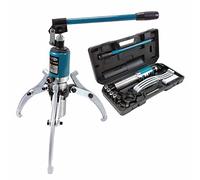 AMZCNC Estrattore idraulico integrale 10T idraulico puller Kit puleggia albero motore adatto per mozzi/flange/ingranaggi/cuscinetti (10 tonnellate di forza di trazione)