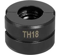 AMZCNC Ganasce a pressione TH18 per inserto a ganasce da 18 mm, adatto per pinze a pressione a mano + ganasce intercambiabili