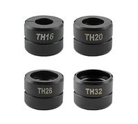 AMZCNC - Ganascia pressatrice TH16 ~ TH32, profilo TH, per 16-20-26-32 mm, inserto per crimpatrici manuali e ganasce intercambiabili, raccordi per tubi compositi
