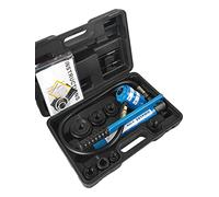 AMZCNC Set di punzonatrici idrauliche per fori Knockout, 10 t, con 6 fustelle per punzonatura da 16 mm, 20 mm, 26,2 mm, 32,6 mm, 39 mm, 51 mm, perforatrici idrauliche