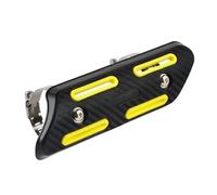 AMZCO Paracalore Marmitta per Hus&qvarna per FC per Fe 250 350 450 501 Moto Tubo di Scarico Scudo Termico Copertura della Protezione(Giallo)