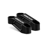 AMZCO Prolunga Specchietto Moto per BM&W R1200R R1200RS R1200RT Supporto di Estensione per Specchietto Retrovisore per Moto(Nero,for R1200R)