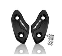 AMZCO Tappi Copriforo Specchietti per Aprilia RSV4 2009-2020 Piastre di Base per Blocco Specchietto Moto(Nero)