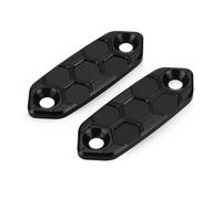 AMZCO Tappi Copriforo Specchietti per KA&WASAKI per Ninja 300 400 500 650 ZX-6R ZX-4RR ZX-4R Tappo Foro Specchietto Retrovisore Moto(Nero)