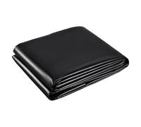 AMZERO Telo per Laghetto 1250 x 2400 cm Resistente Rivestimento per Laghetto Nero Pre Tagliato per da Giardino per Laghetti Pesci, Fontane, Giardini e Cascate, Nero