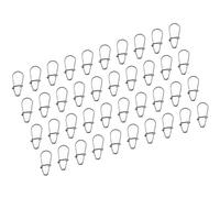 AMZfishing® 20x Duo Lock moschettoni per Pesci Predatori | Girello Snap | Girello Moschettone | Accessori per girelli da Pesca | Moschettone a Cambio rapido | Duo Lock Snap (40, 1)