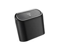 AMZFRRSM Car Trash Can per Ford Mustang GTD 2025 | 2 PCS Mini Cestino per Auto Con Coperchio Piccola Scatola Portaoggetti Da Appendere