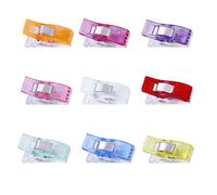 AMZFUK Quilting clip 50 PCS,Clip per Cucire,Mollette per Stoffa,Cucire Morsetti per Cucito,Accessori per Macchina da Cucire, clip Multiuso