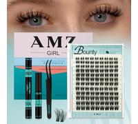 AMZGIRL WildFluff Kit Ciglia, D Curl DIY(Bounty)