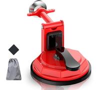 AMZGSHOP Fermaporta con allarme da 80 dB, colore rosso, portatile, antieffrazione, allarme regolabile, dispositivo di sicurezza con batterie, blocco porta con sensore, per hotel e viaggi