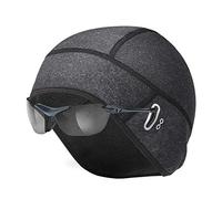 AmzKoi Berretto Sottocasco Bici con Fori per Occhiali, Pile Termico Antivento Running Skull cap Berretto da Casco da Ciclismo Traspirante, Fodera Casco