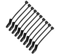AMZLORD 10pcs Carp Fishing D Rig Kickers Hook Line Allineatori Anti Groviglio Maniche (L)