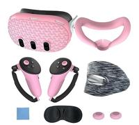 AMZLORD 7Pezzi Set di Accessori Manopole for Controller Cofortura for il Viso Cofortura Protettiva for VR Cofortura for Cuffie VR Cofortura for Manopole for Controller for Meta/Oculus Quest3